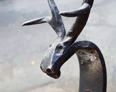Stag head wall hook
