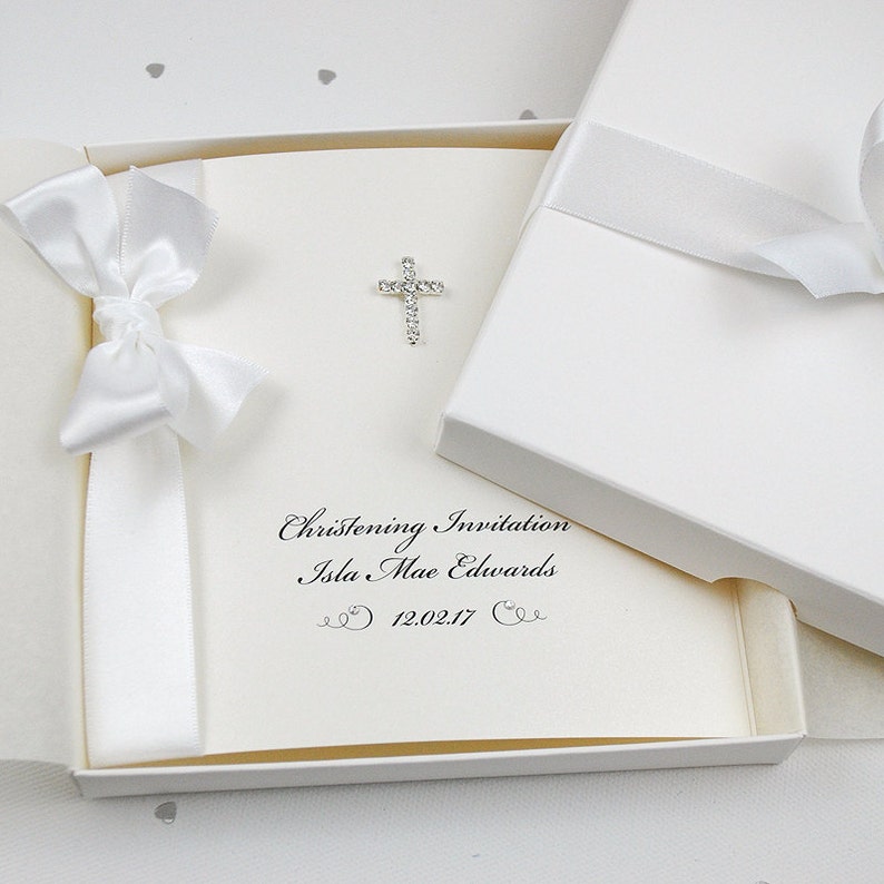 Christening Invitations Baptism Invitations Handmade Etsy UK