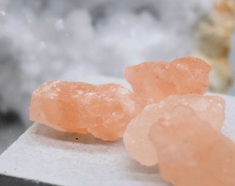 Orange Calcite Rough Orange Calcite Orange Calcite Stone Rough Calcite Raw Crystal Zodiac Birthday Gift May Taurus Gemini