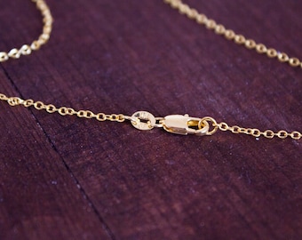 18K Gold Plated Chains, Gold Plated Chain, Lobster Clasp, Jewellery Making, DIY Jewelry, Jewelry Making Chain, DIY Jewellery, Craft, Chains