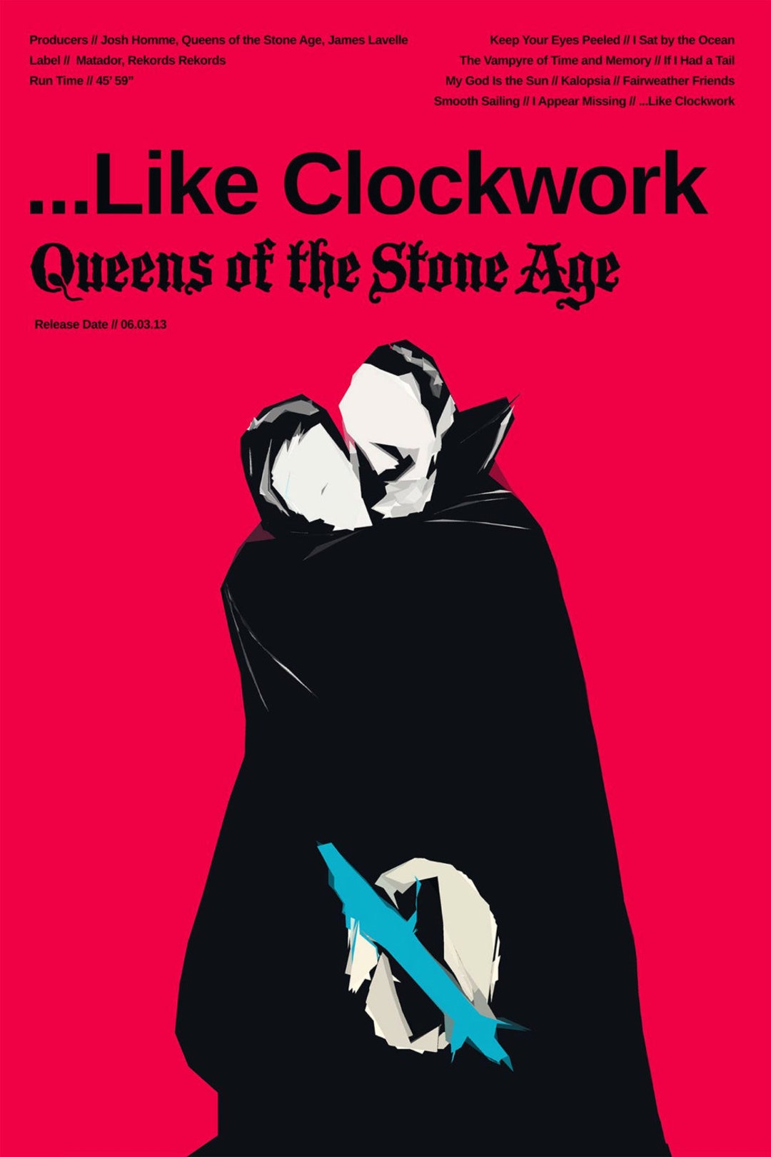 Queens Of The Stone Age Like Clockwork Blue
