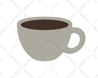 Espresso Coffee Mug SVG Scrapbooking And Cricut Clip Art Digital Download Espresso Coffee Mug SVG Scrapbooking And Cricut Clip Art Digital Download