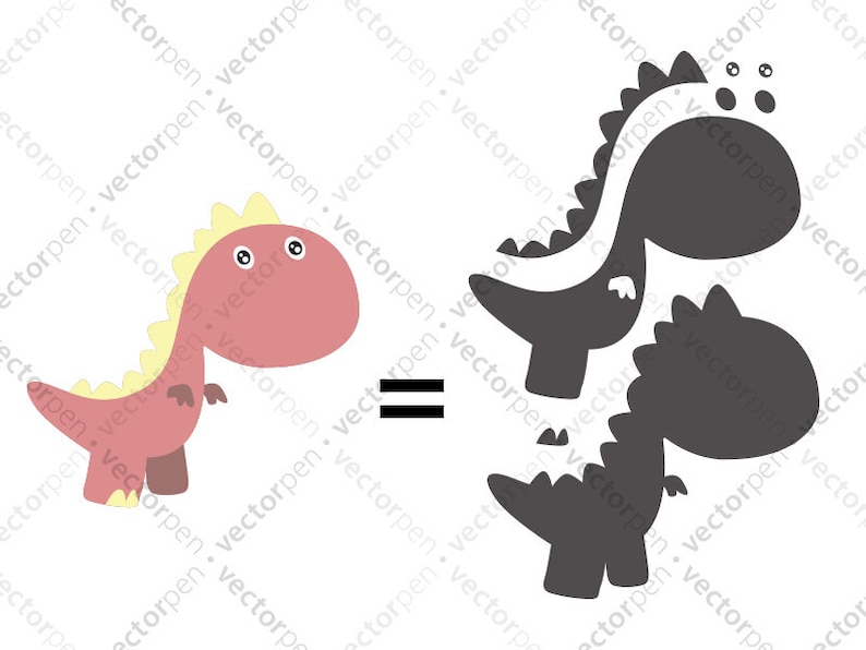 Download Baby Dinosaur T-Rex SVG Collection. Dino SVG Scrapbooking ...