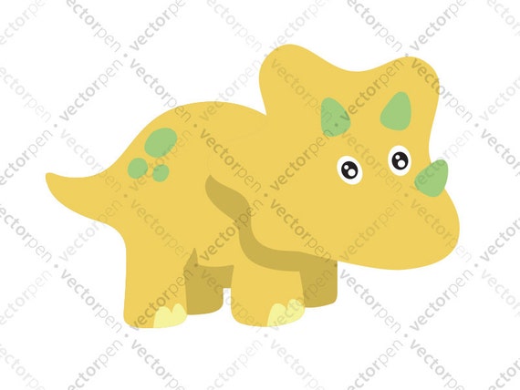 Download Baby Dinosaur Triceratops Svg Collection Dino Svg Scrapbooking For Use In Cricut And Silhouette Studio And