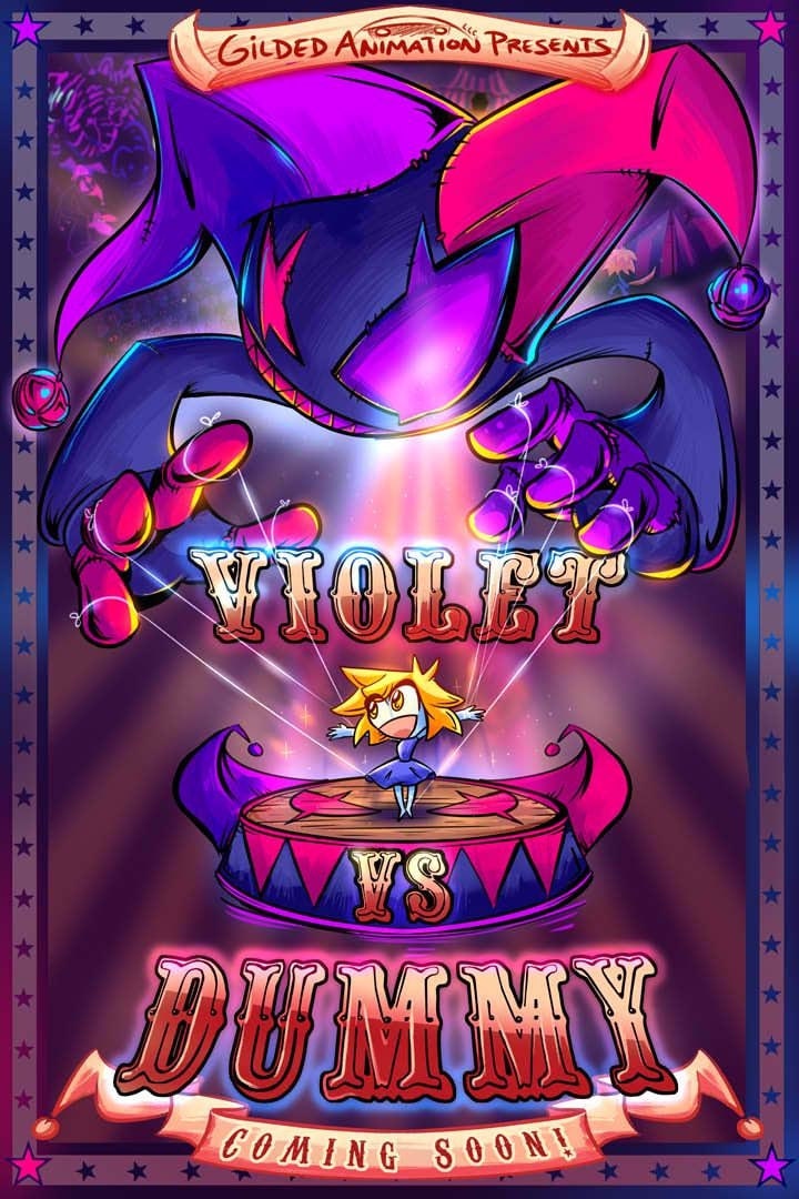 Violet Vs Dummy Poster (signed, 18