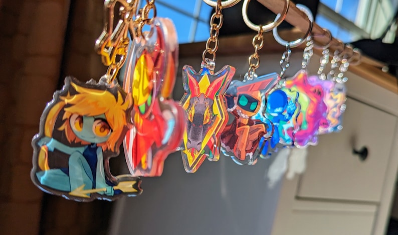 Gildedguy Keychains All Characters Oxob, Jade, Penny, Lilian, more image 1