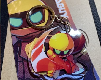 Classic Gildedguy Keychain | Double-Sided Charm