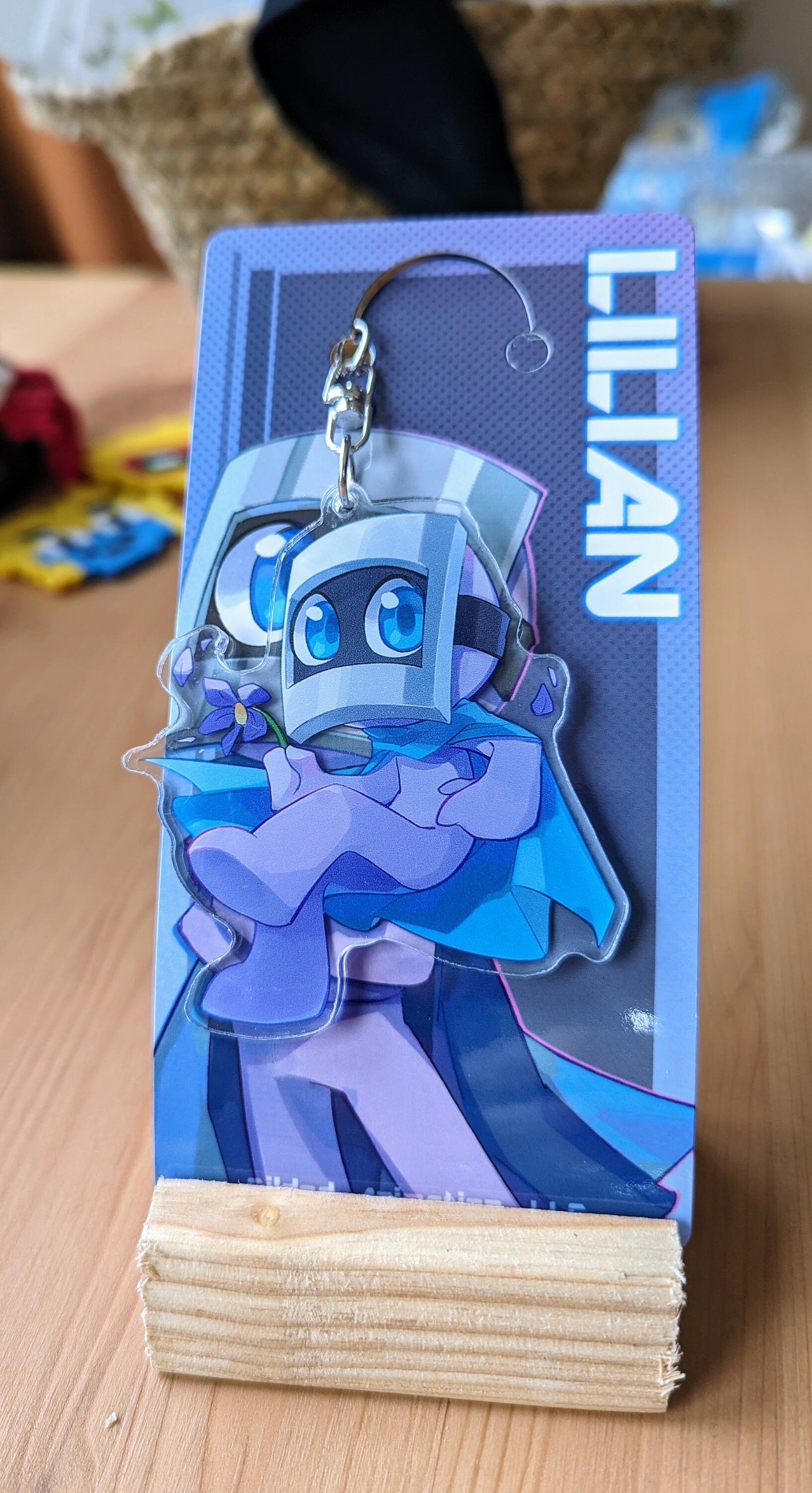 キーホルダー・キーリング [RAIVE] Lily Charm Lilian Keychain (gildedguy Stories) Charm - Etsy