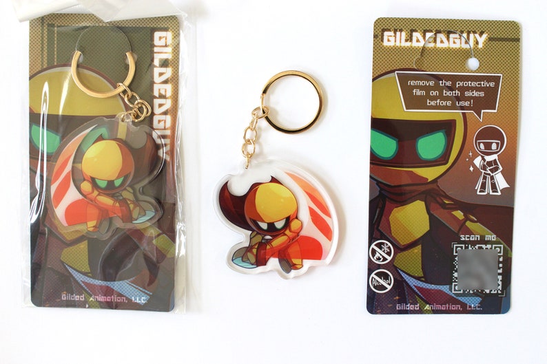 Gildedguy Keychains All Characters Oxob, Jade, Penny, Lilian, more #1 Gilded