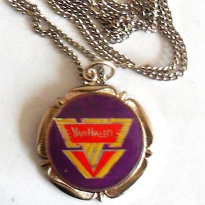 Van Halen &#39;Logo&#39;  Vintage Prismatic Pendant