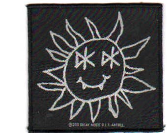DEAD KENNEDYS  patch: 'SUN'  sew on woven patch, officially licensed 2001