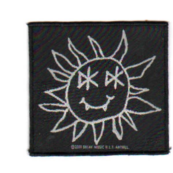 DEAD KENNEDYS  patch: 'SUN'  sew on woven patch, officially licensed 2001