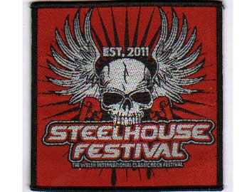 Steelhouse Festival Patch: Sew On Woven Patch