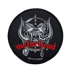 Motorhead- Iron fist embroidered/woven patch · DEEP CUTS DISTRO