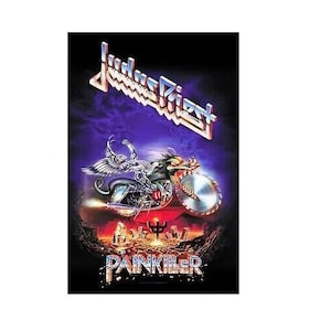 Schurken-Flagge -Painkiller - Offizielles Textilposter Flagge