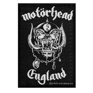 Motorhead Stone Deaf Forever Patch Cover Art Heavy Metal