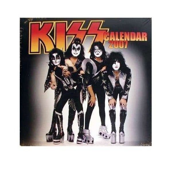 Kiss Band Calendar Etsy