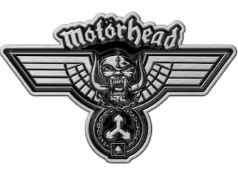 Motorhead - Hammered enamel pin , new, heavy metal , Lemmy