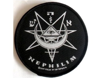 Fields of the Nephilim official woven sew on patch