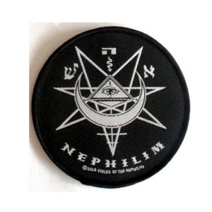 Fields of the Nephilim official woven sew on patch