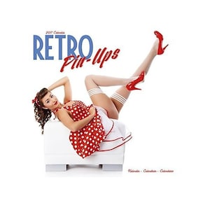 Retro Pin Ups 2017/2023 calendar.   Dates match 2023 ,great calendar; modern updates of classic poses with classy models.
