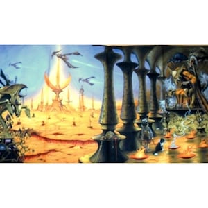 MAGNUM flag &#39;Sacred Blood Divine Lies&#39;  official textile  flag.   Magnum&#39;s 19th studio album.  Cover artwork by Rodney Matthews.