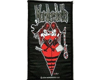 MURDERDOLLS patch .  'Twins'  Officially licensed sew on patch