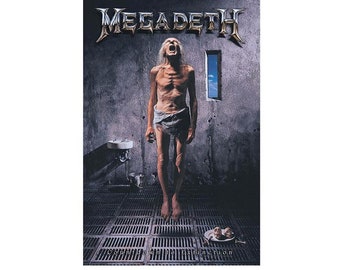 MEGADETH flag - Countdown to Extinction   Textile Licensed Poster Flag