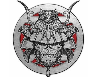 Iron Maiden pin, Senjutsu  badge - logo enamel pin officially licensed