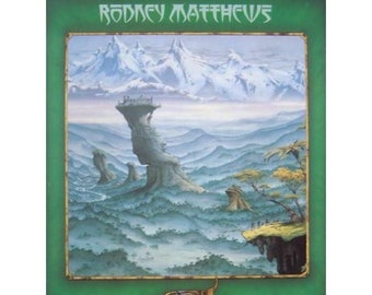 Calendario RODNEY MATTHEWS 1992: calendario ufficiale, arte fantascientifica/fantasy Viene fornito semplice o firmato a mano da Rodney, a te la scelta.