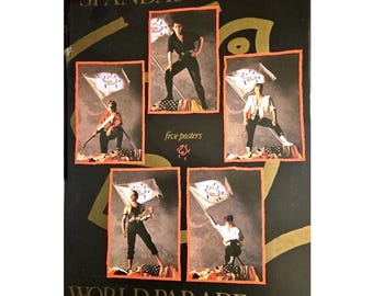 Spandau Ballet  poster pack.  Set of 5 compilation posters from 1984 (c) Marbelow Ltd.  English new wave band,