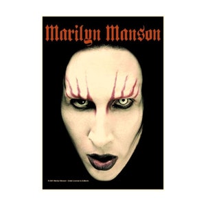 Marilyn Manson Vintage Poster - Etsy