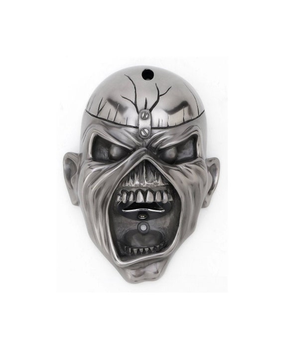 IRON MAIDEN - Eddie Trooper/ ボトルオープナー Iron Maiden Eddie Trooper Bottle Opener. Mint in Box, Silver