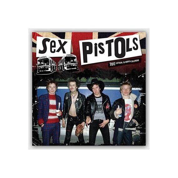 Sex Pistols 2017/2023 Calendar. Official. Dates Match 2023