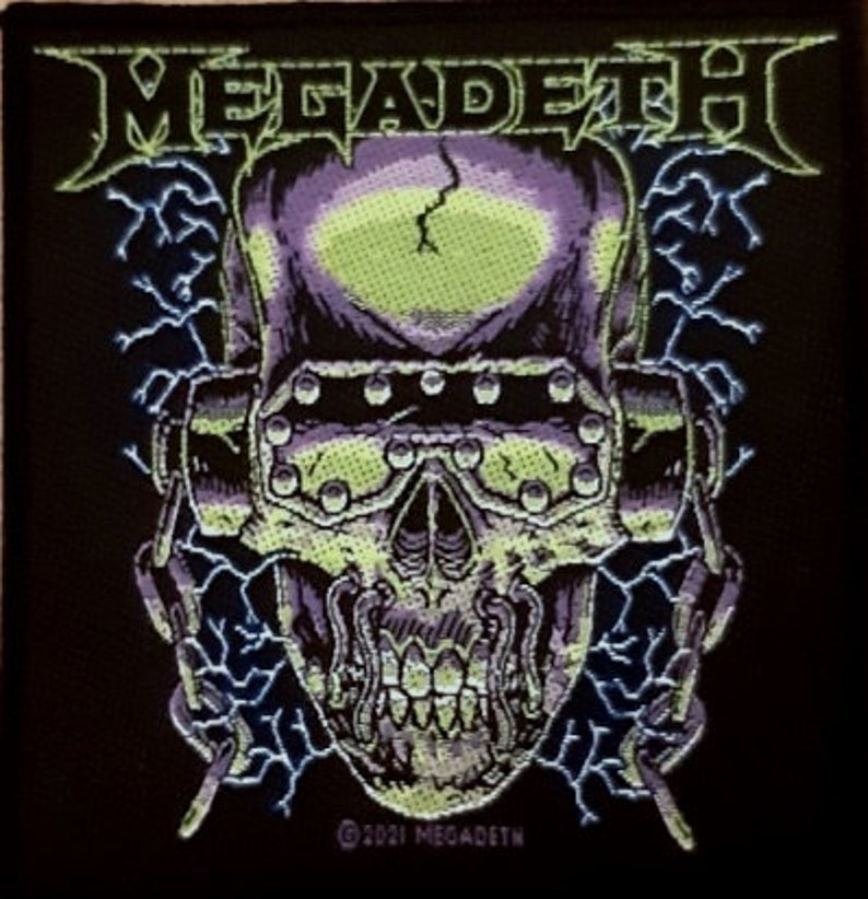 Megadeth Lettering Megadeth Patch : You Choose Design Sew on Woven Patch, Licensed 2020 ...