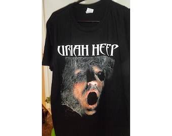 Vintage 1982 Uriah Heep Abominog Tour Shirt - Etsy
