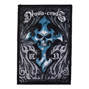 Genuine Alchemy Gothic  Patch -   Devil's Cross vintage 2009 woven patch