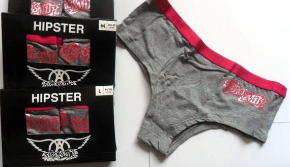 AEROSMITH Underwear Hipster, 2 in a Pack . Licensed , Small , Medium, or  Large Joe Perry, Steve Tyler Rock Band Merch 