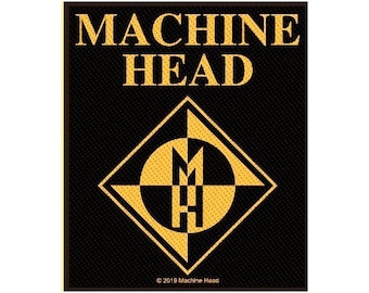 Patch: MACHINE HEAD   woven cloth patch.  Licensed