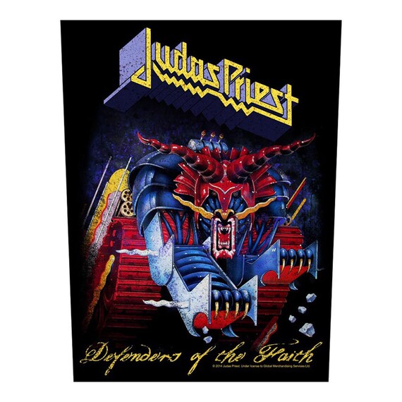 JUDAS PRIEST 'defenders of the Faith' Printed Backpatch