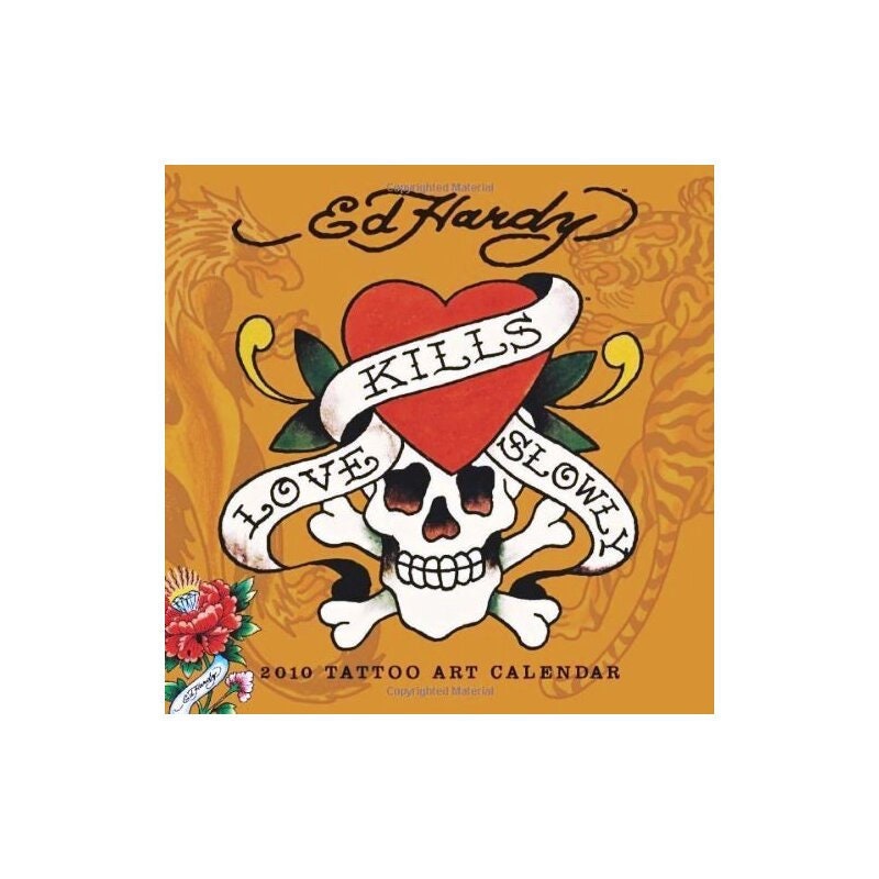 Calendrier 2023 Skull Ed Hardy 2010/ 2021 Calendar. New And Sealed Official. Dates | Etsy