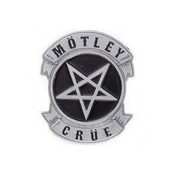 Motley Crue pin, logo enamel pin Gem