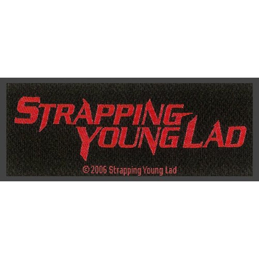 STRAPPING YOUNG LAD Woven Patch Officially Licensed Devin Townsend 