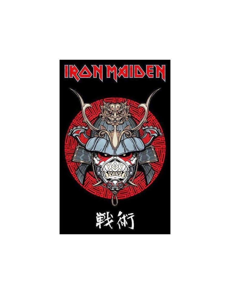 IRON MAIDEN Flag - Senjutsu Samurai Eddie Textile Poster Size
