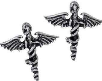 Motley Crue earrings  Dr. Feelgood earrings.  Officially licensed.