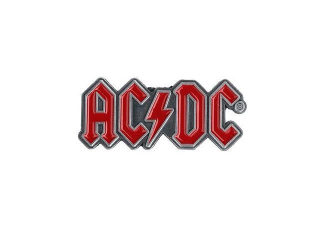 AC/DC Pin - Logo Enamel Pin - Etsy
