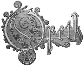 OPETH  pin/ badge:  Opeth Logo metal  enamel pin badge. Prog/ Metal Rock band .