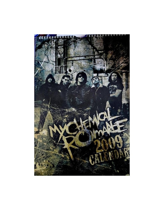 My Chemical Romance 2009 / 2026 Calendar. Official. American Rock