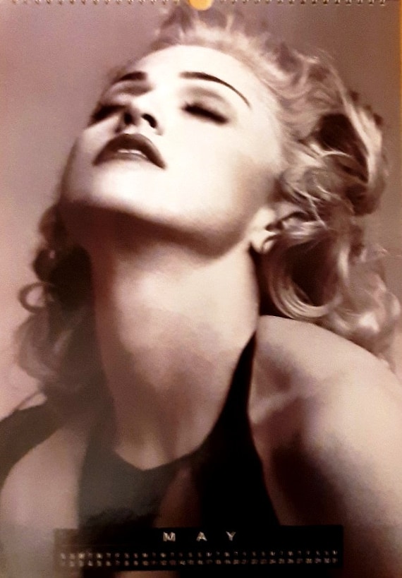 Madonna 2021 / 1993 Calendar . This 1993 Has Exact Dates That Match 2021.  Official, Queen of Pop - Etsy Israel