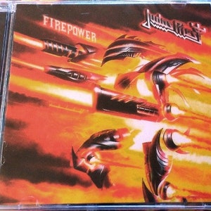 JUDAS PRIEST &#39;Firepower&#39; new CD , shrinkwrapped.  Heavy metal music, (c) 2018 Sony Music Entertainment